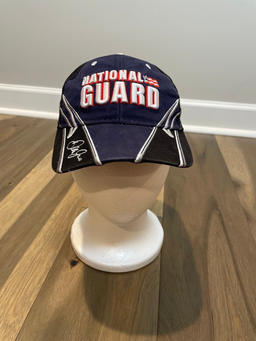 NASCAR Dale Earnhardt Jr. National Guard Navy Baseball Cap Adjustable